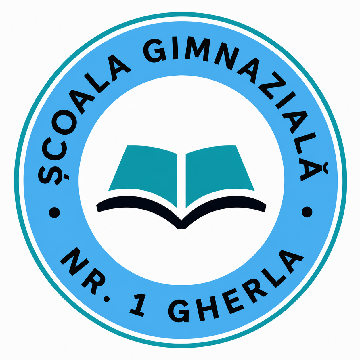Logo ȘCOALA GIMNAZIALĂ NR.1 GHERLA